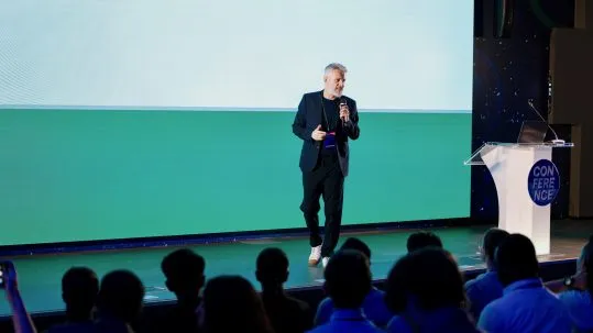 Professional Speaker at Technology Conference Event